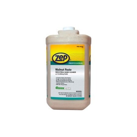 Amrep Zep Professional Walnut Paste Industrial Hand Cleaner W/ Scrubbing Shells - 4 Gal. Bottles - 1046476 1046476